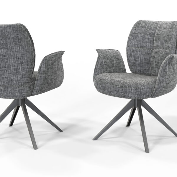 Scaun Velluti gri închis