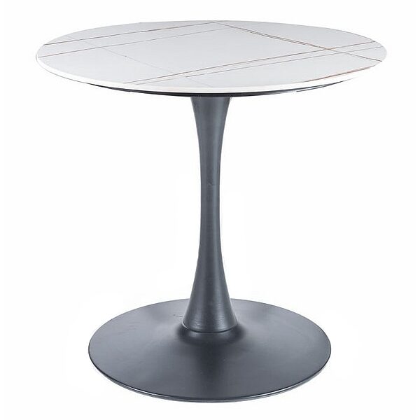 Masa Espero alb/negru FI80