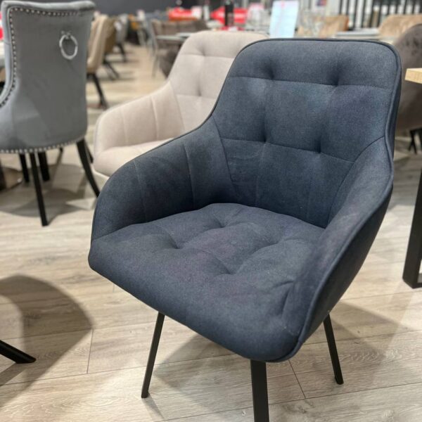 Scaun Gori wooly gri antracit 690