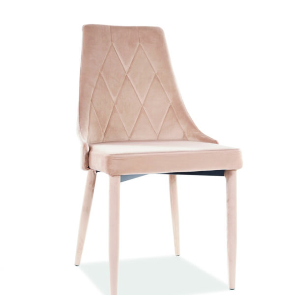 Scaun Trix velvet bej