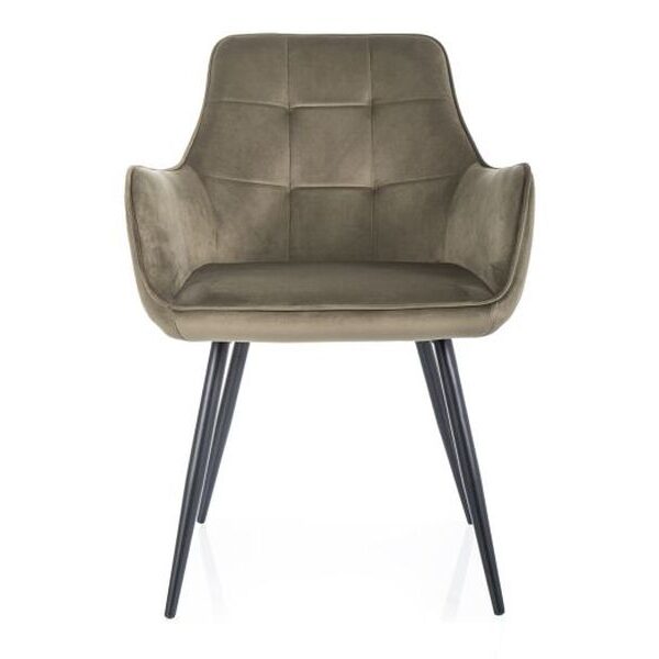 Scaune Lemon velvet olive 77