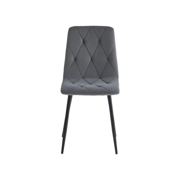 Scaun Axy velvet gri 13