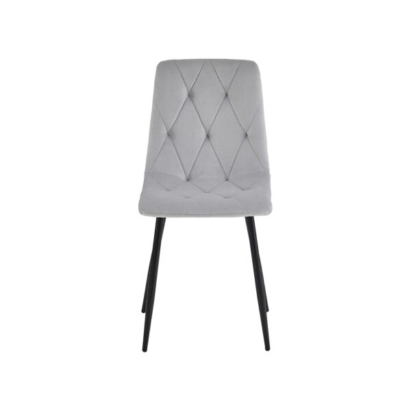 Scaun Axy velvet gri deschis 03